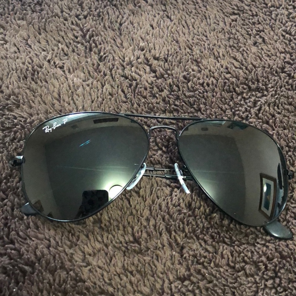 Polarized Black Ray Ban Aviators